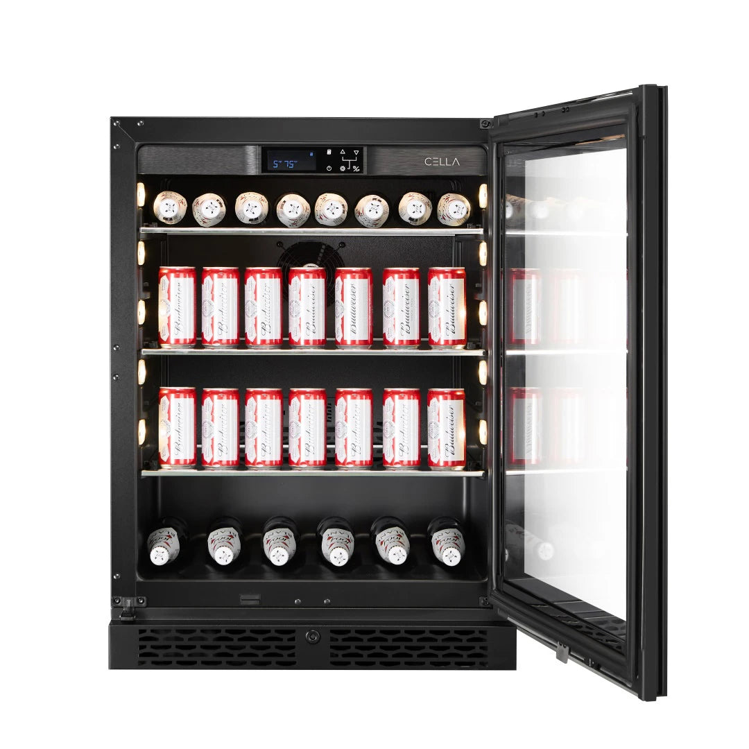 Beverage Cooler CELLA BV46S Black