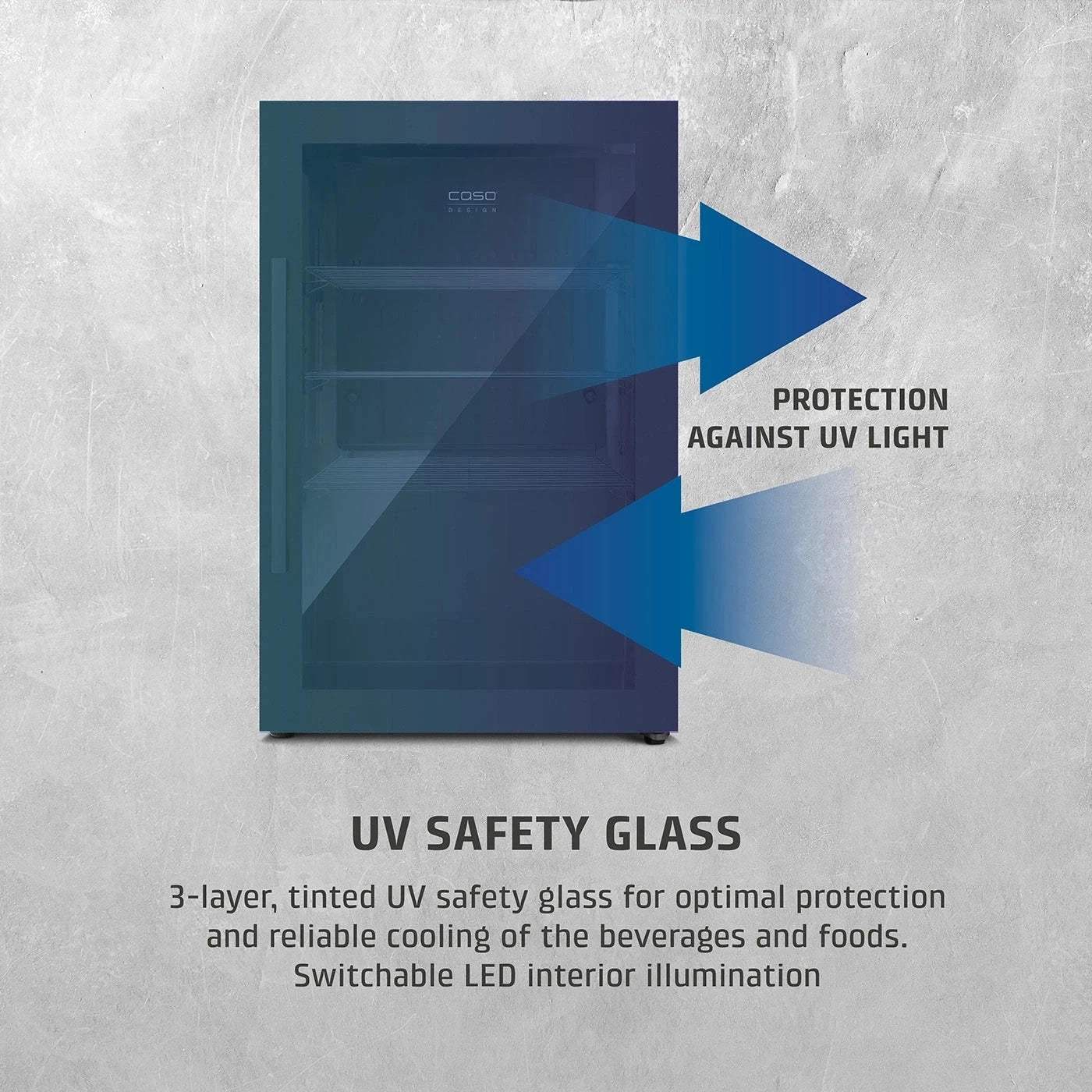 Refrigerador de bebidas Caso Barbecue Cooler Black S-R