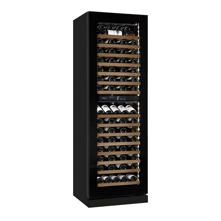 Vinoteca 109 botellas mQuvée WineCave Infinite 187D Push Pull lateral cerrada