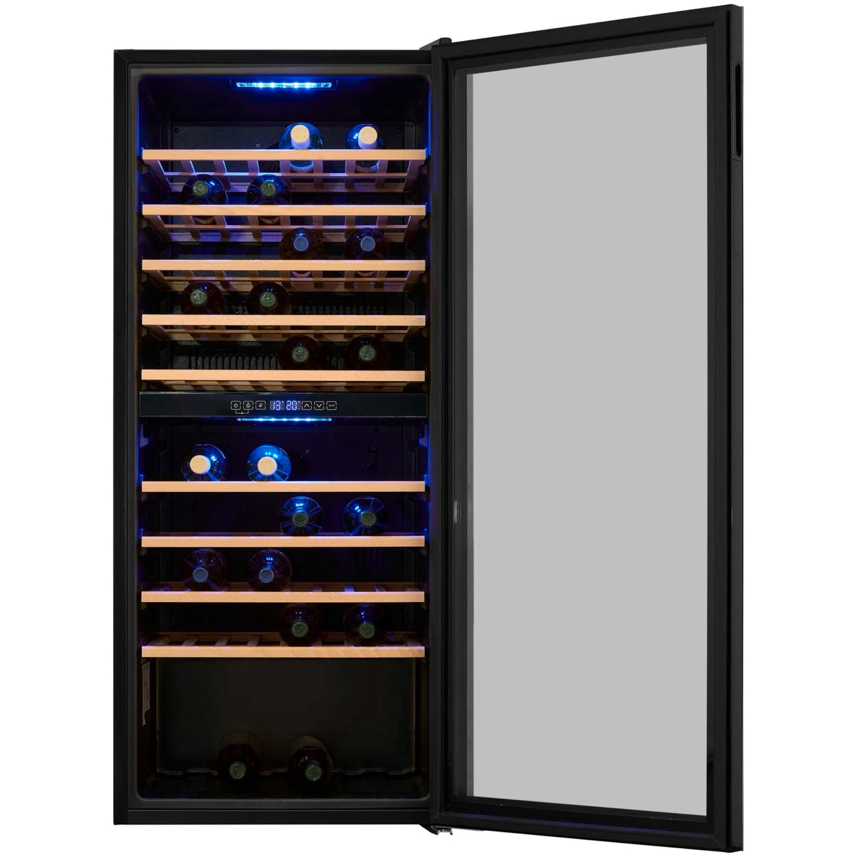 Wine Cooler 119 bottles Exquisit WS2-114-GTE-160G