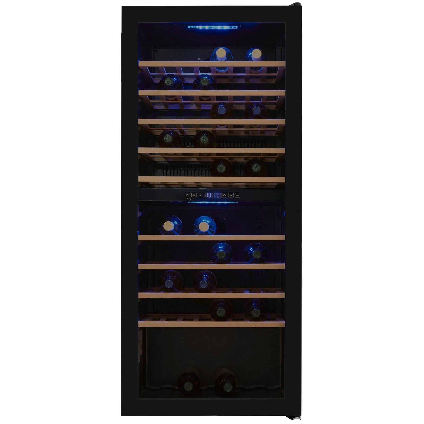 Wine Cooler 119 bottles Exquisit WS2-114-GTE-160G