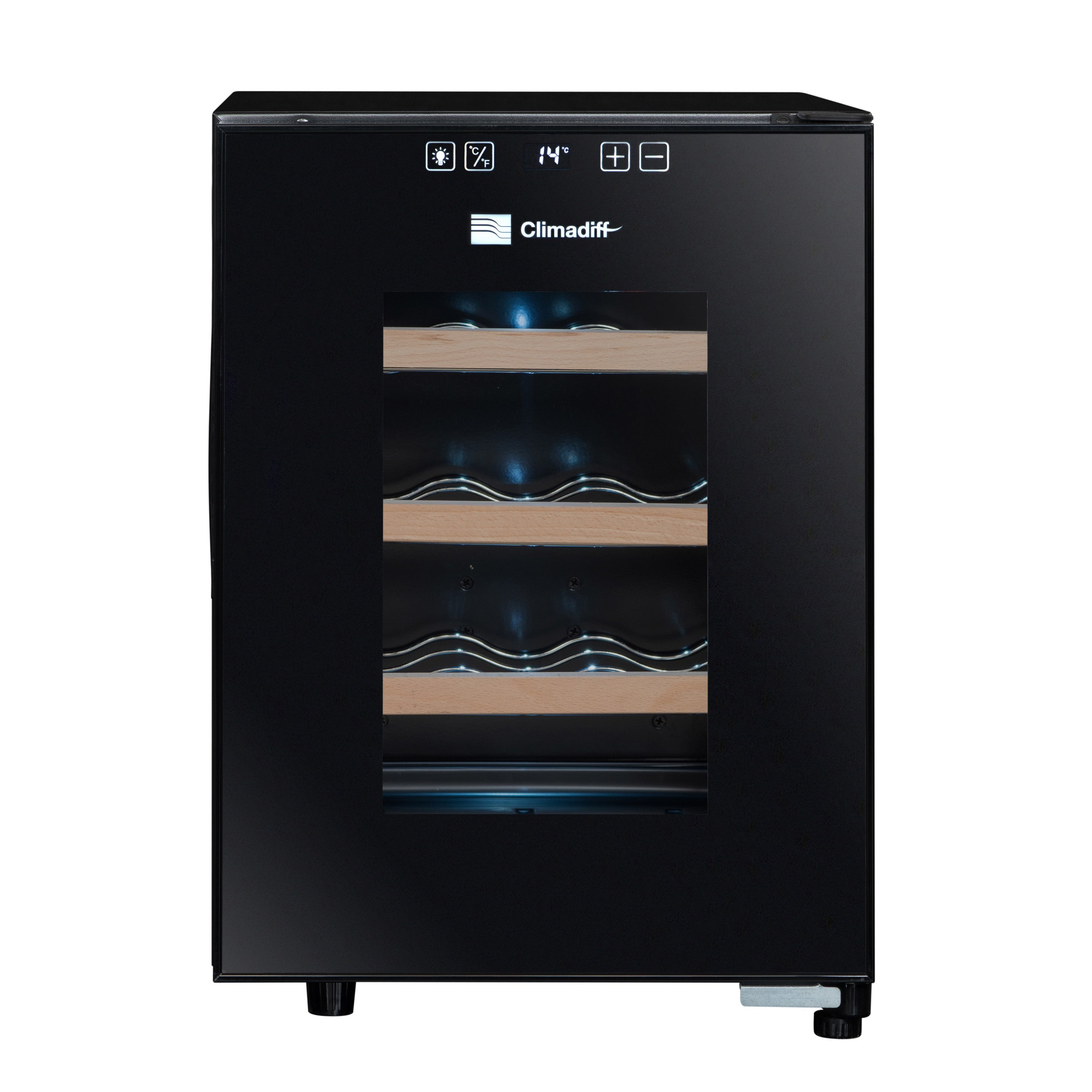 Vinoteca 12 botellas Climadiff CC12F vacia