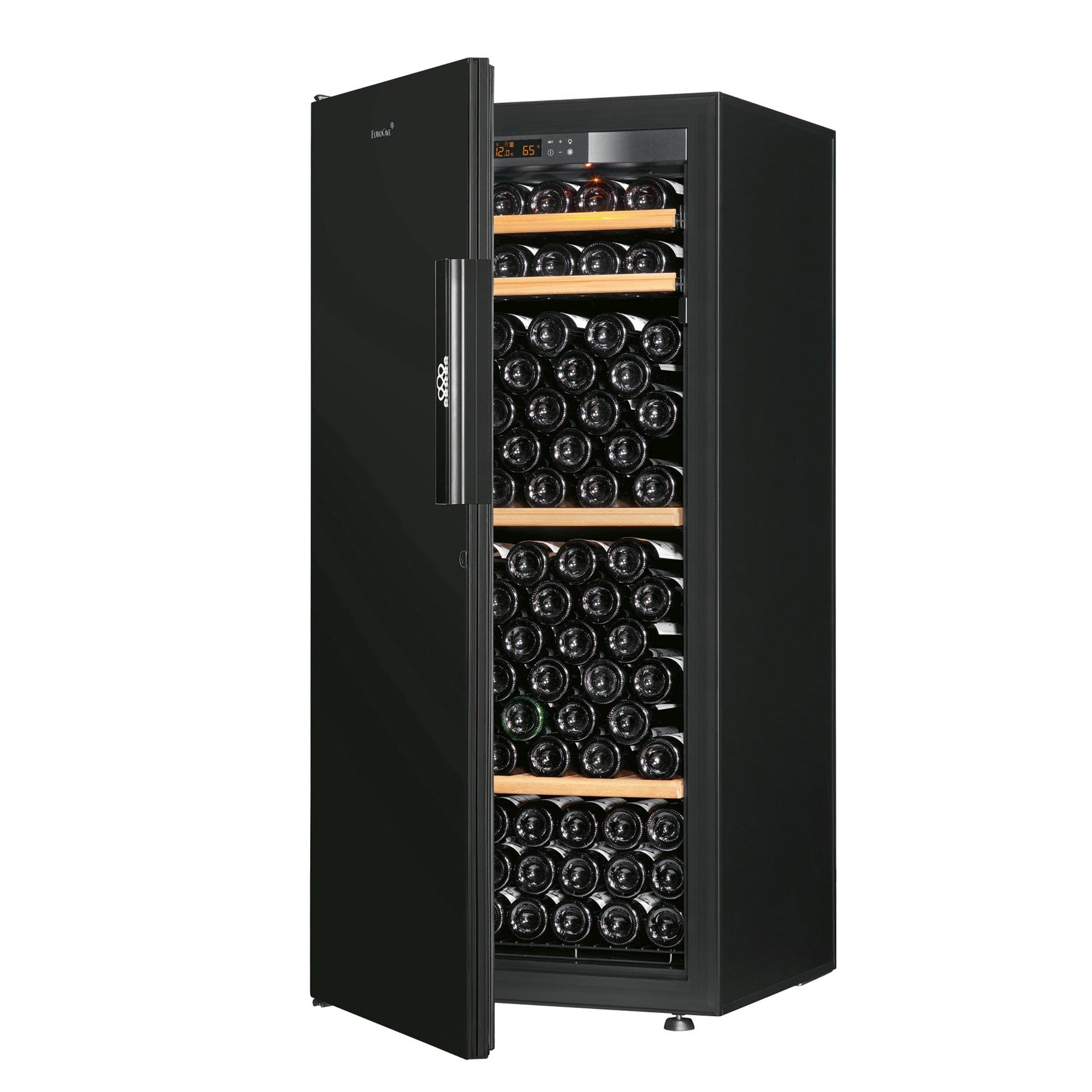 Vinoteca 141 botellas EuroCave Pure MBP10 Black Piano lateral