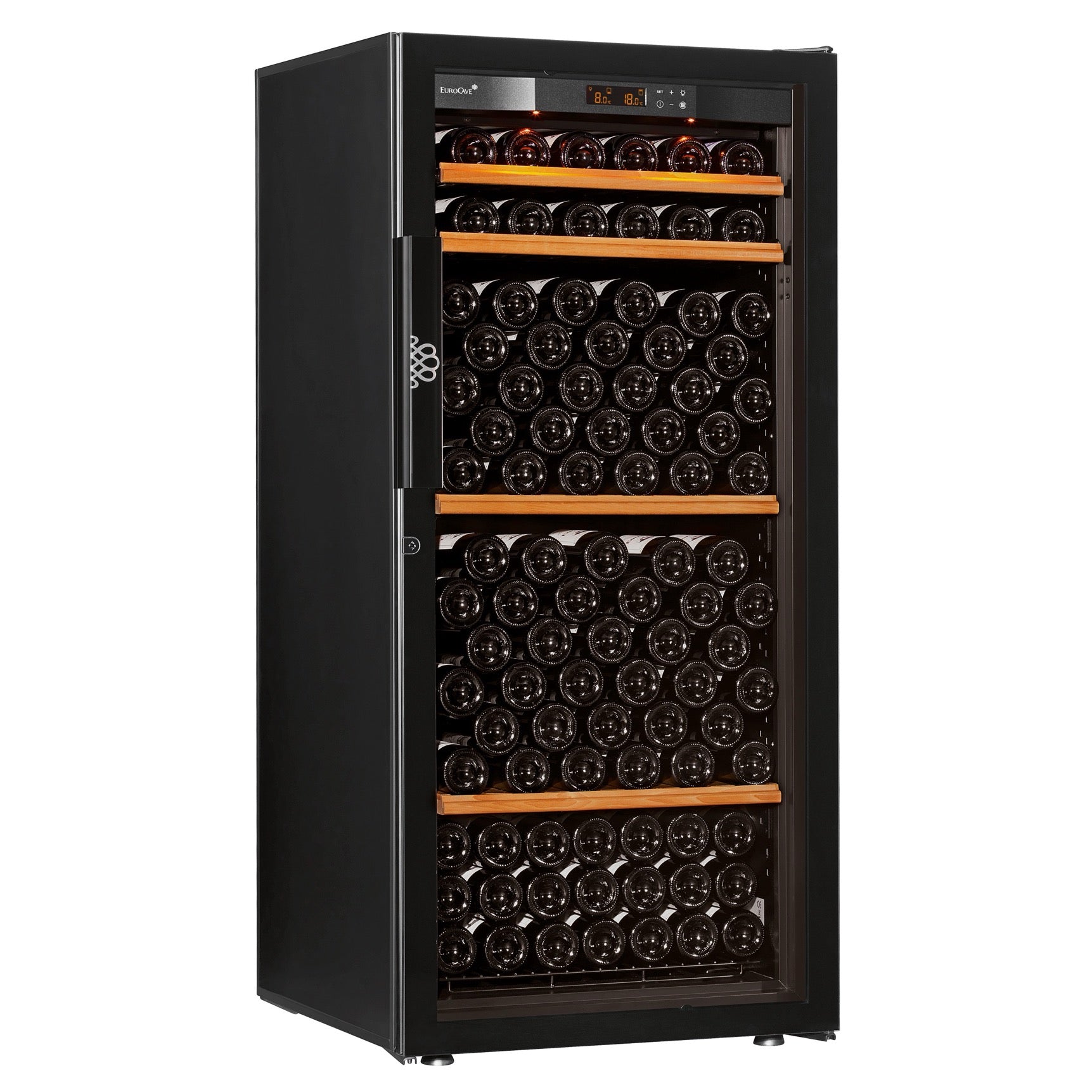 Vinoteca 141 botellas EuroCave Pure MFG10 Multitemperatura Full Glass puerta cerrada