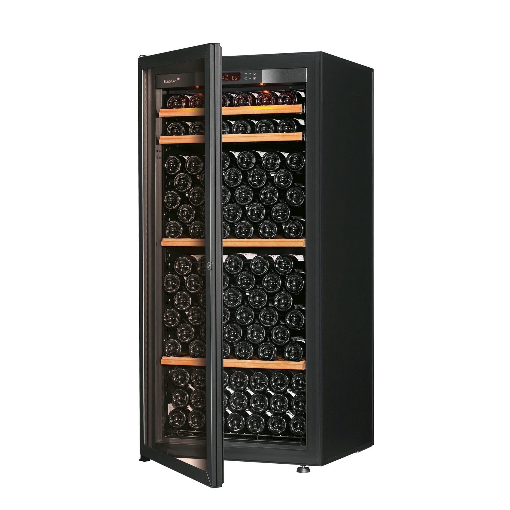 Vinoteca 141 botellas EuroCave Pure MV10 Glass llena