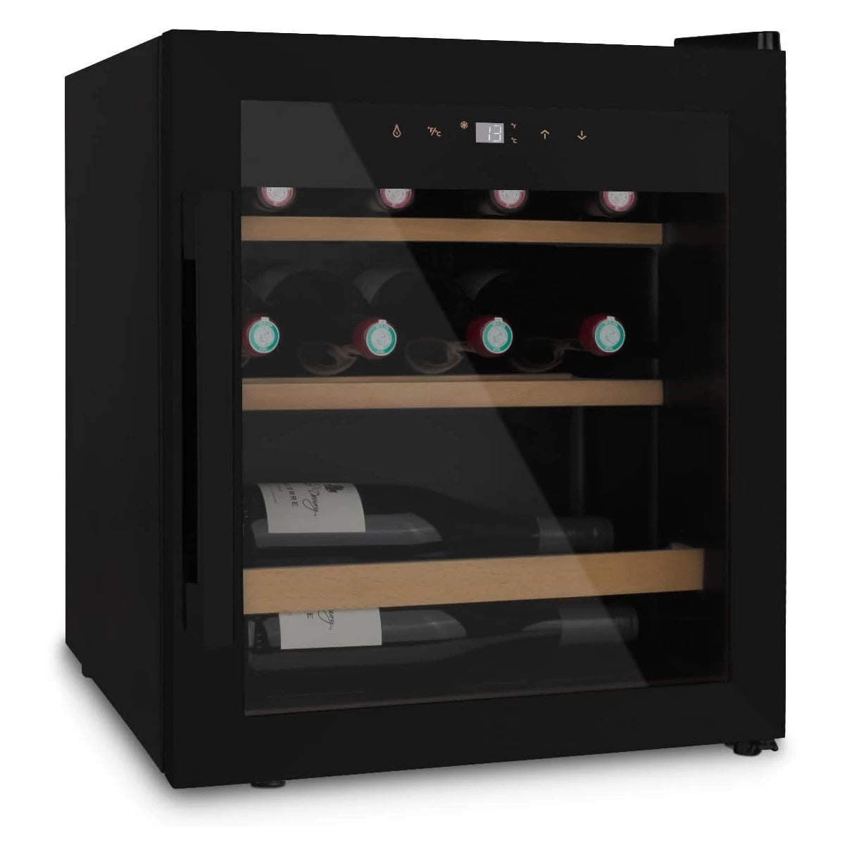 Vinoteca con compresor Les Petits Champs CAVCB15 para 15 botellas en acabado negro