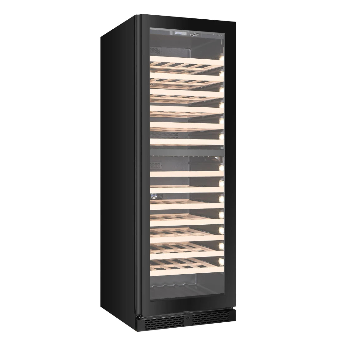 Wine Cooler 154 bottles CELLA FWS154D Black Dual-zone