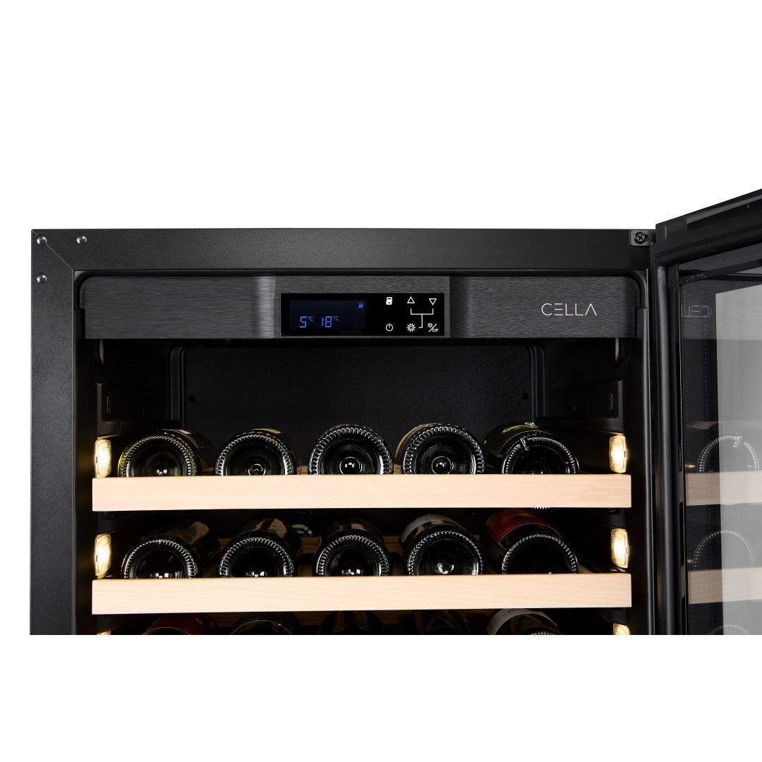 Wine Cooler 161 bottles CELLA FWS163S Black