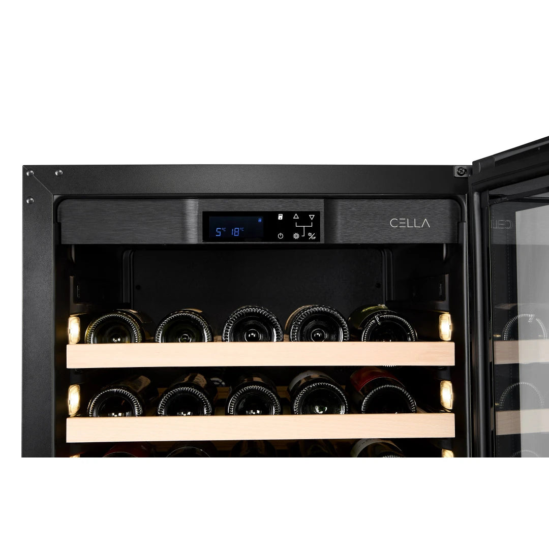 Vinoteca 161 botellas CELLA FWS163S Black