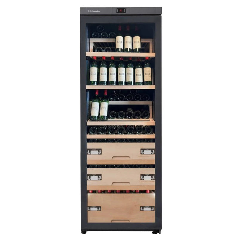 Vinoteca de envejecimiento 166 botellas La Sommelière VIP330VRESTAU Triple zona
