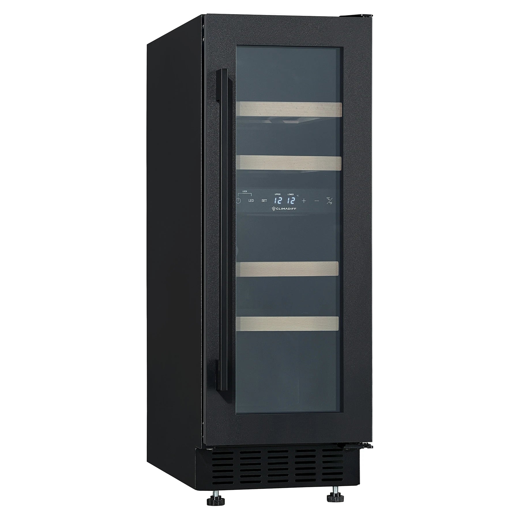Vinoteca 18 botellas Climadiff CBU18DZBM doble zona