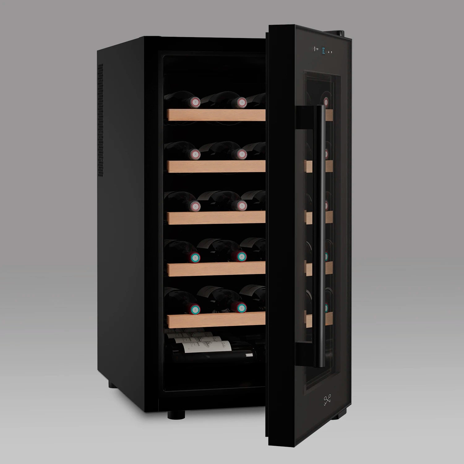 Vinoteca 18 botellas Les Petits Champs CAVCB18 Black