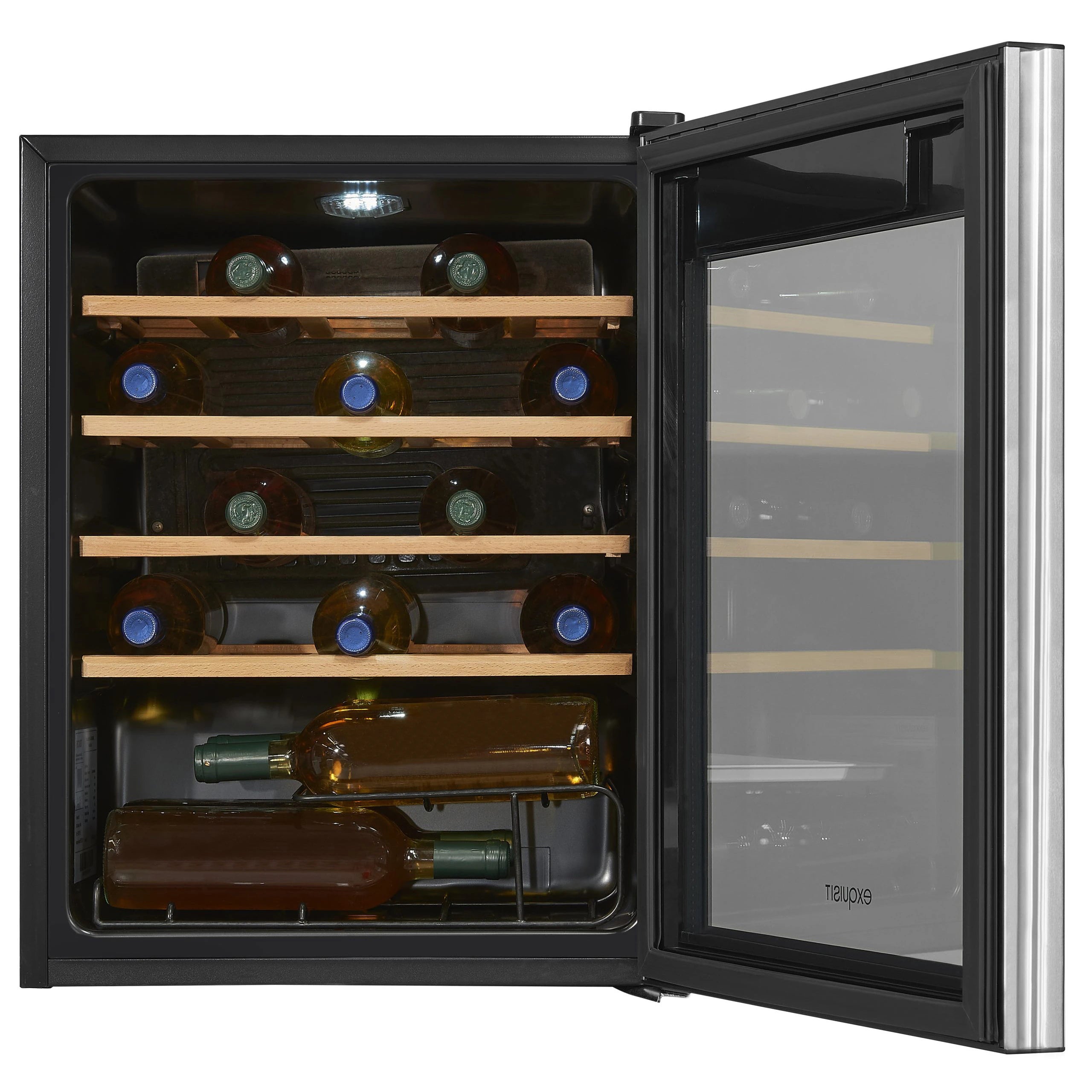 Wine Cooler 24 bottles Exquisit WS1-24 Compressor