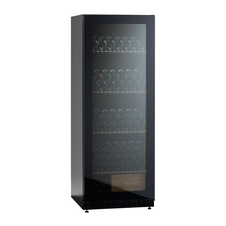 Vinoteca 273 botellas mQuvée VELVET 220 frontal cerrada llena