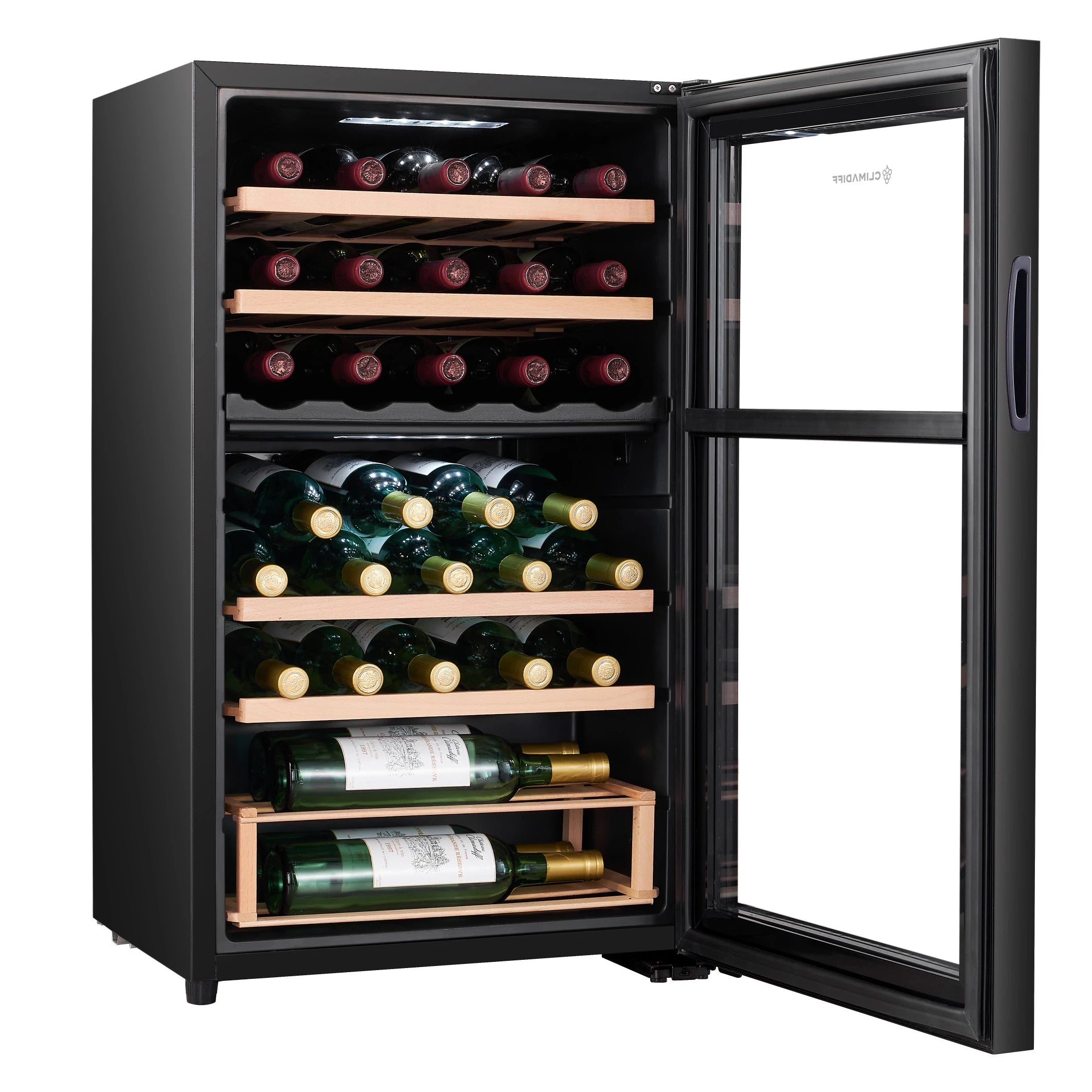 Wine Cooler 33 bottles Climadiff CEPAGE33DZ Dual-zone