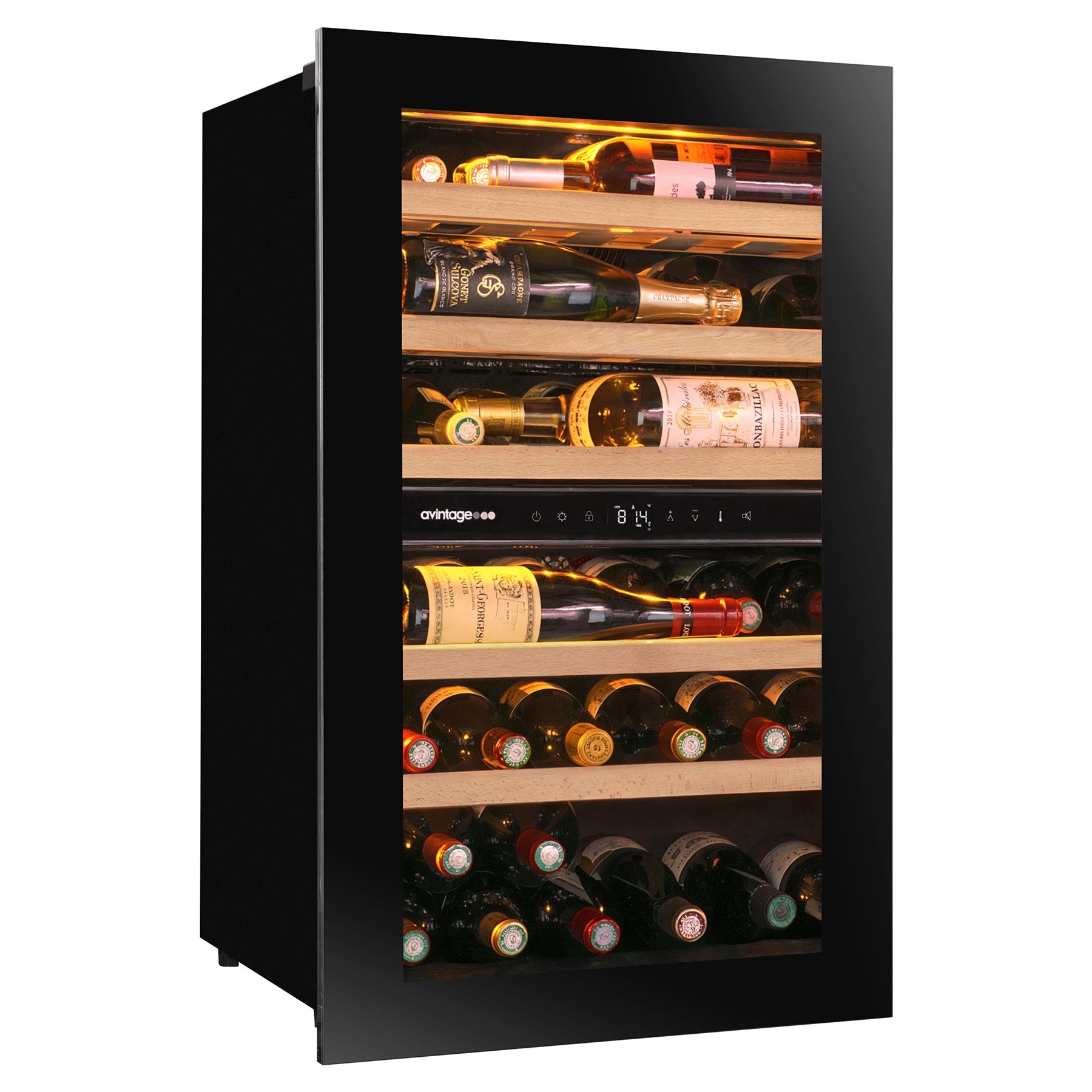 Vinoteca 35 botellas Avintage AVI78PLATINUM doble zona