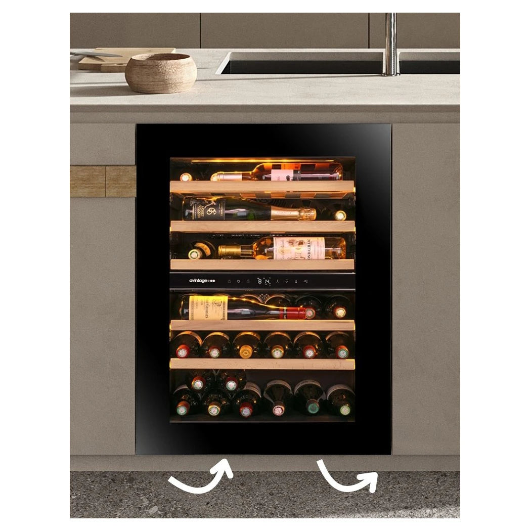 Vinoteca 35 botellas Avintage AVI78PLATINUM doble zona