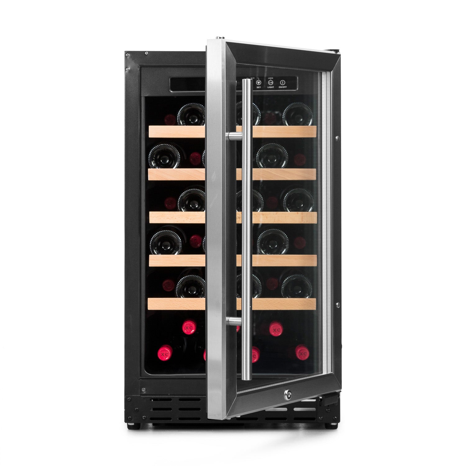 Vinoteca 34 botellas Vinobox 40GC 1T Encastrable Inox
