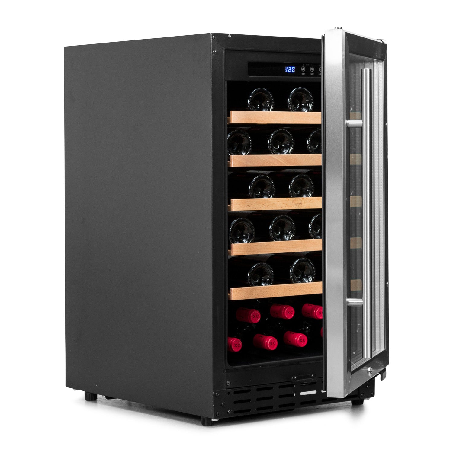 Vinoteca 34 botellas Vinobox 40GC 1T Encastrable Inox