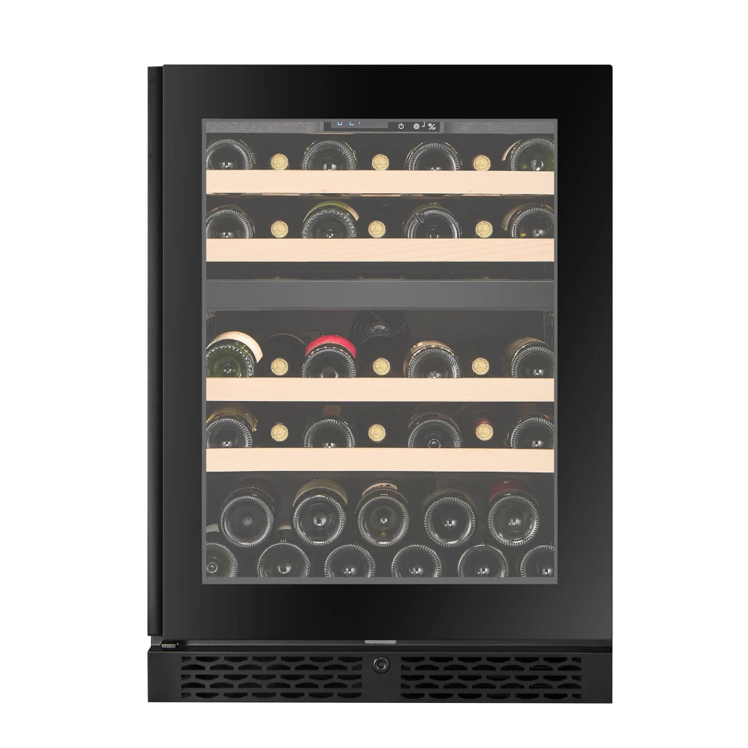 Wine Cooler 39 bottles CELLA W39D Black Dual-zone