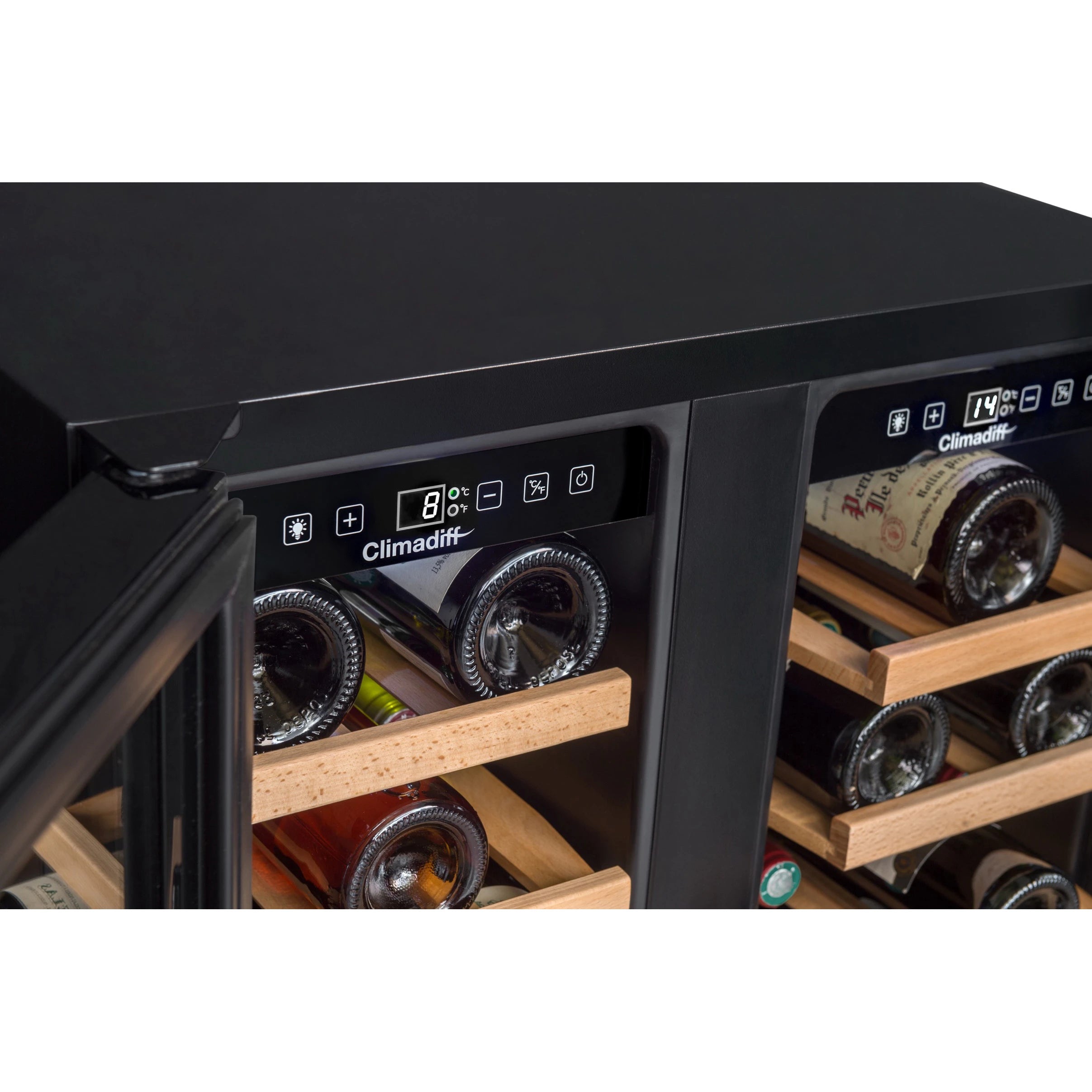 Vinoteca 40 botellas Climadiff CBU40D1B