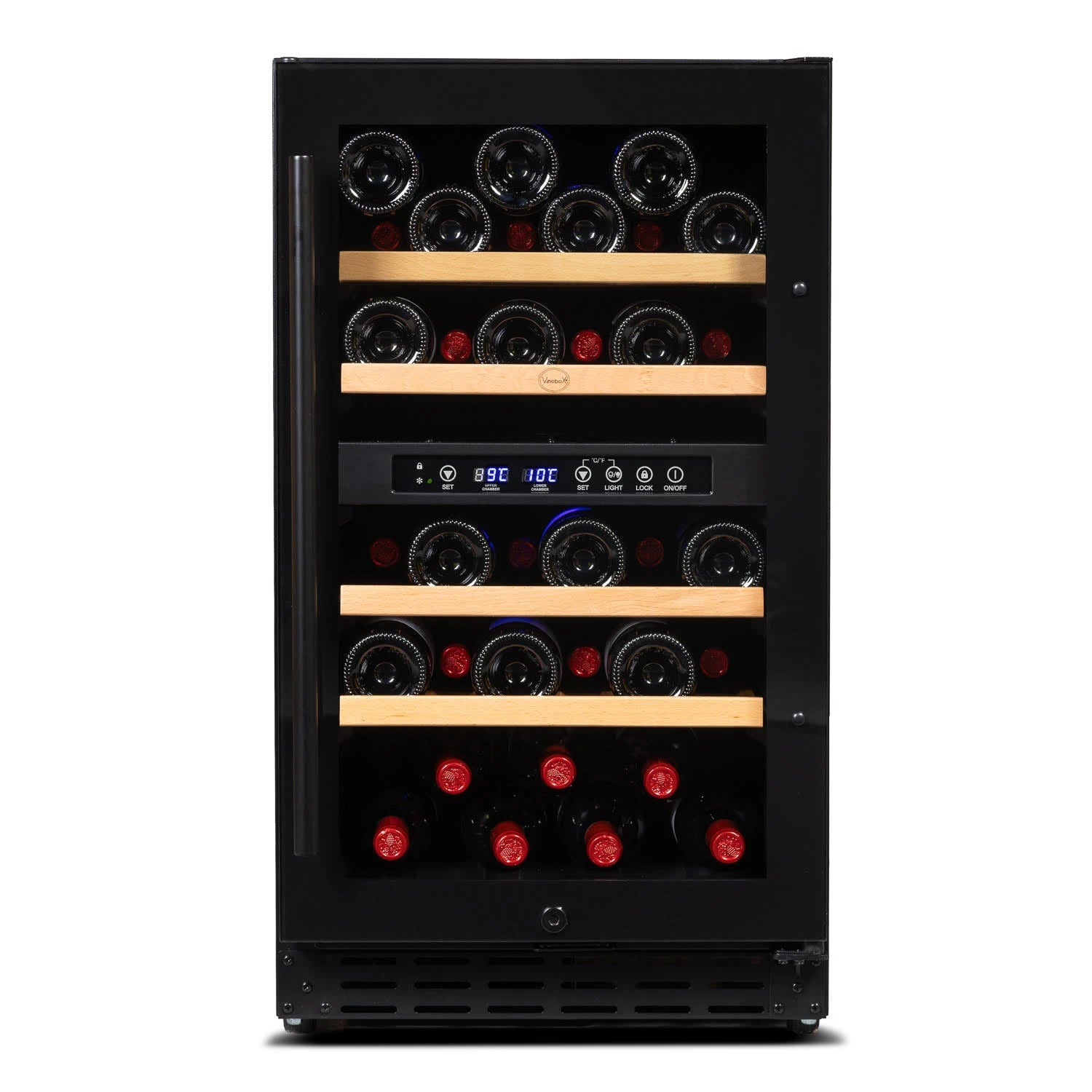 Vinoteca 33 botellas Vinobox V40 2T Full Glass