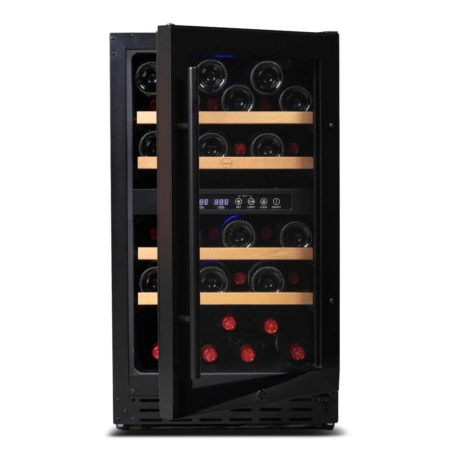 Vinoteca 33 botellas Vinobox V40 2T Full Glass