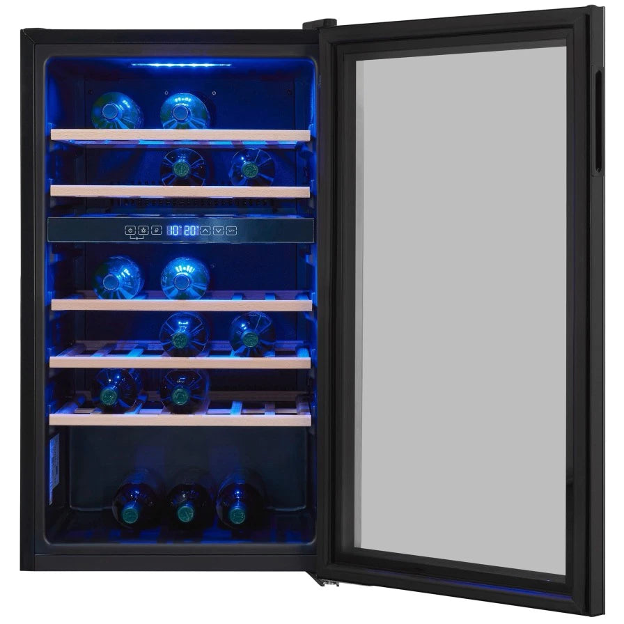 Wine Cooler 45 bottles Exquisit WS2-45GTE-160G
