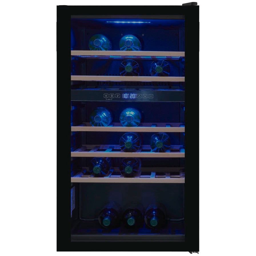 Wine Cooler 45 bottles Exquisit WS2-45GTE-160G