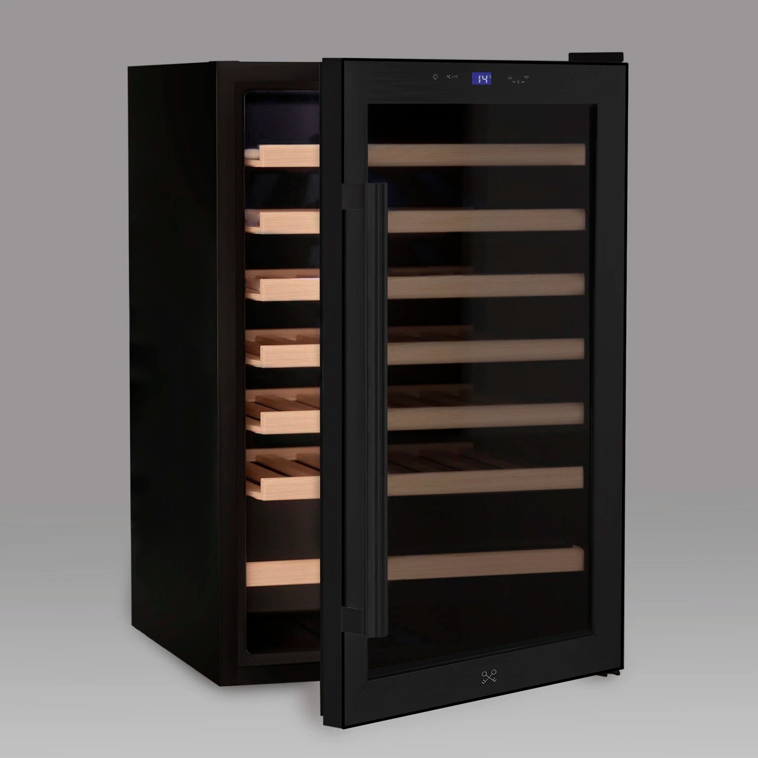 Wine Cooler 48 bottles Les Petits Champs CAVCB48 Black