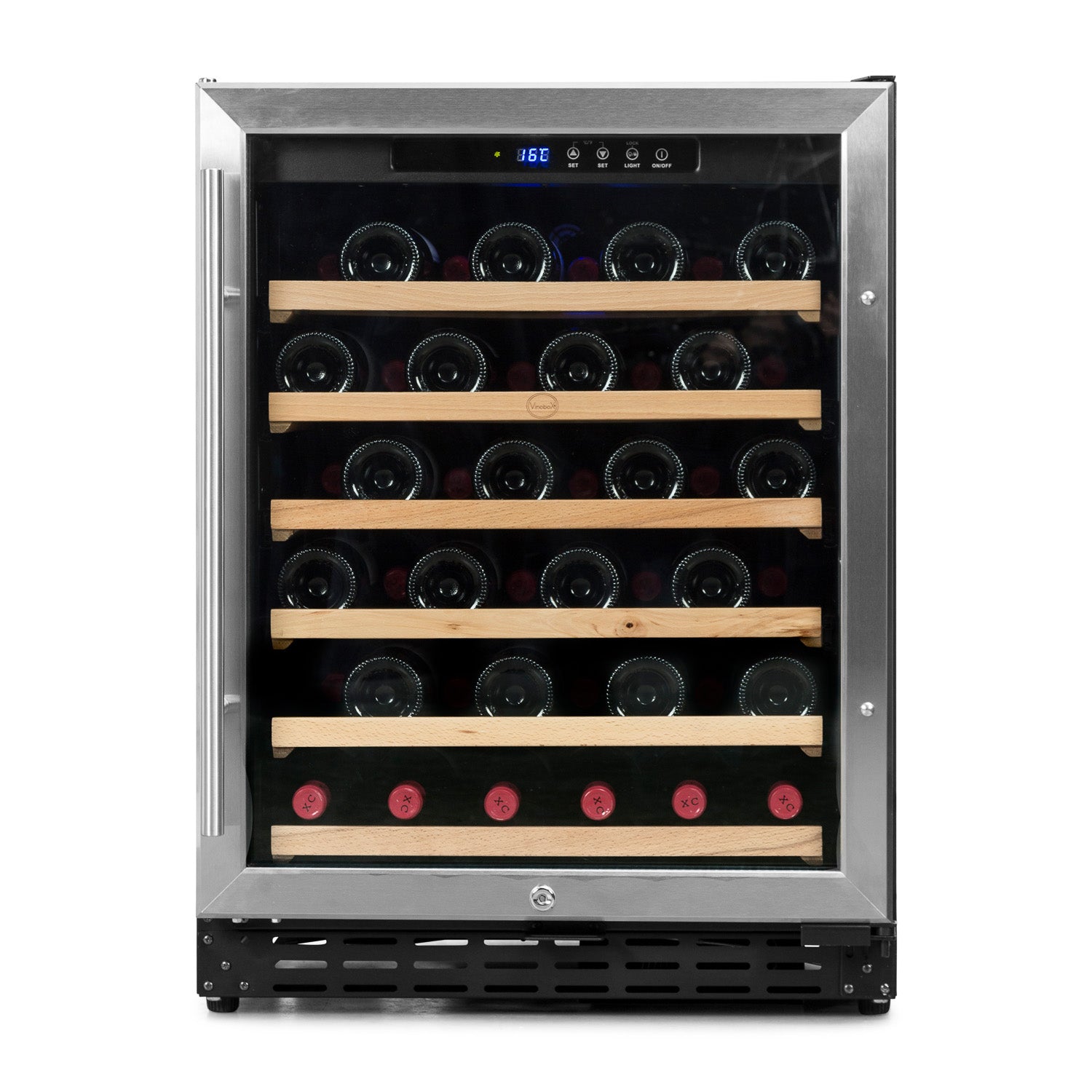 Vinoteca Vinobox 50 botellas 50GC 1T frontal cerrada