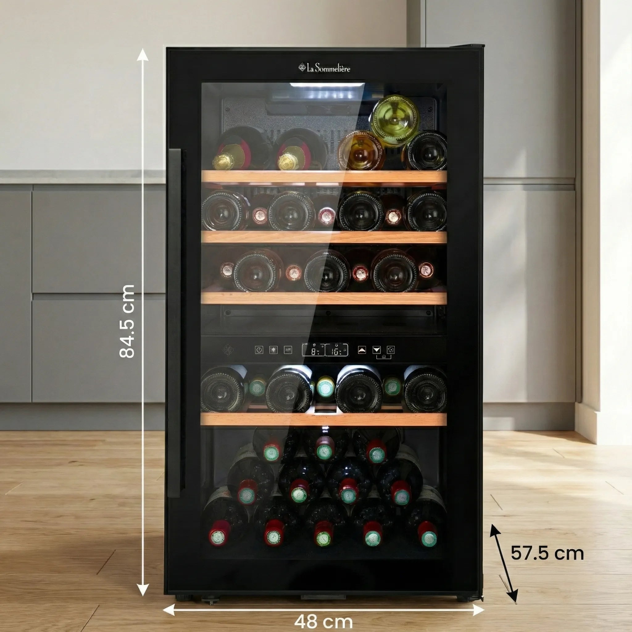 Vinoteca 49 botellas La Sommelière ECS51.2Z doble zona