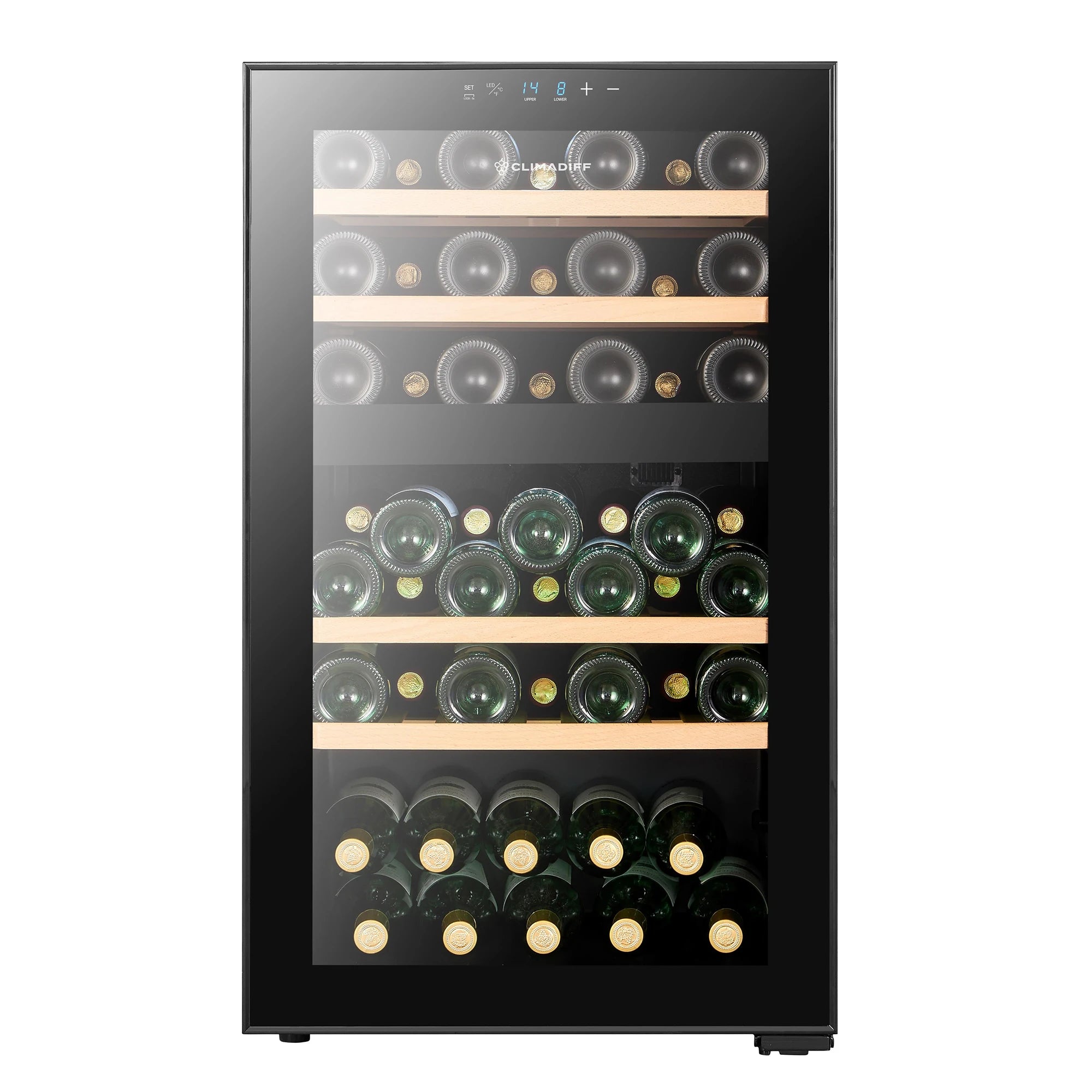 Wine Cooler 52 bottles Climadiff CEPAGE52DZF Dual-zone