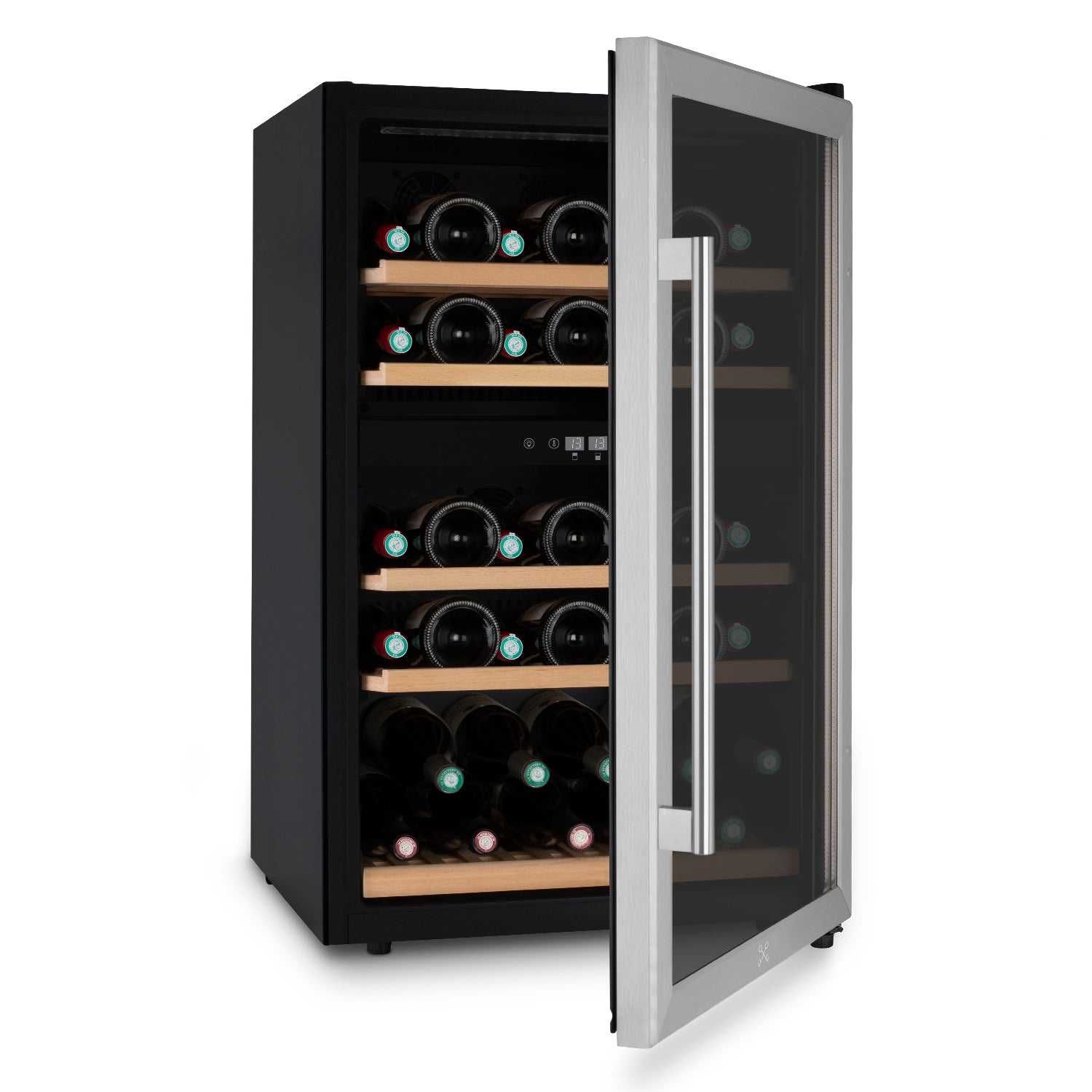 Vinoteca 53 botellas Les Petits Champs CAVCD53 doble zona