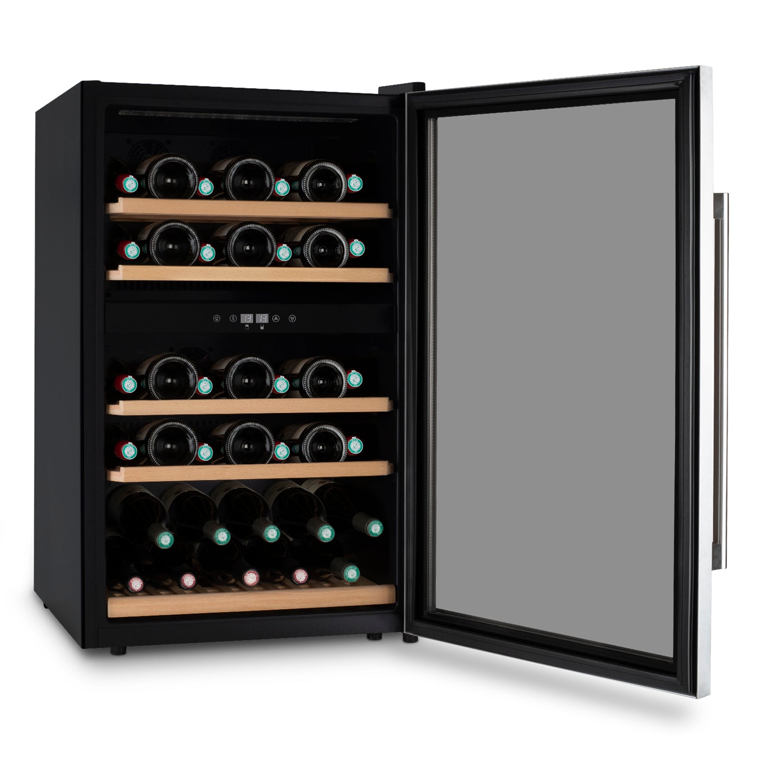 Vinoteca 53 botellas Les Petits Champs CAVCD53 doble zona