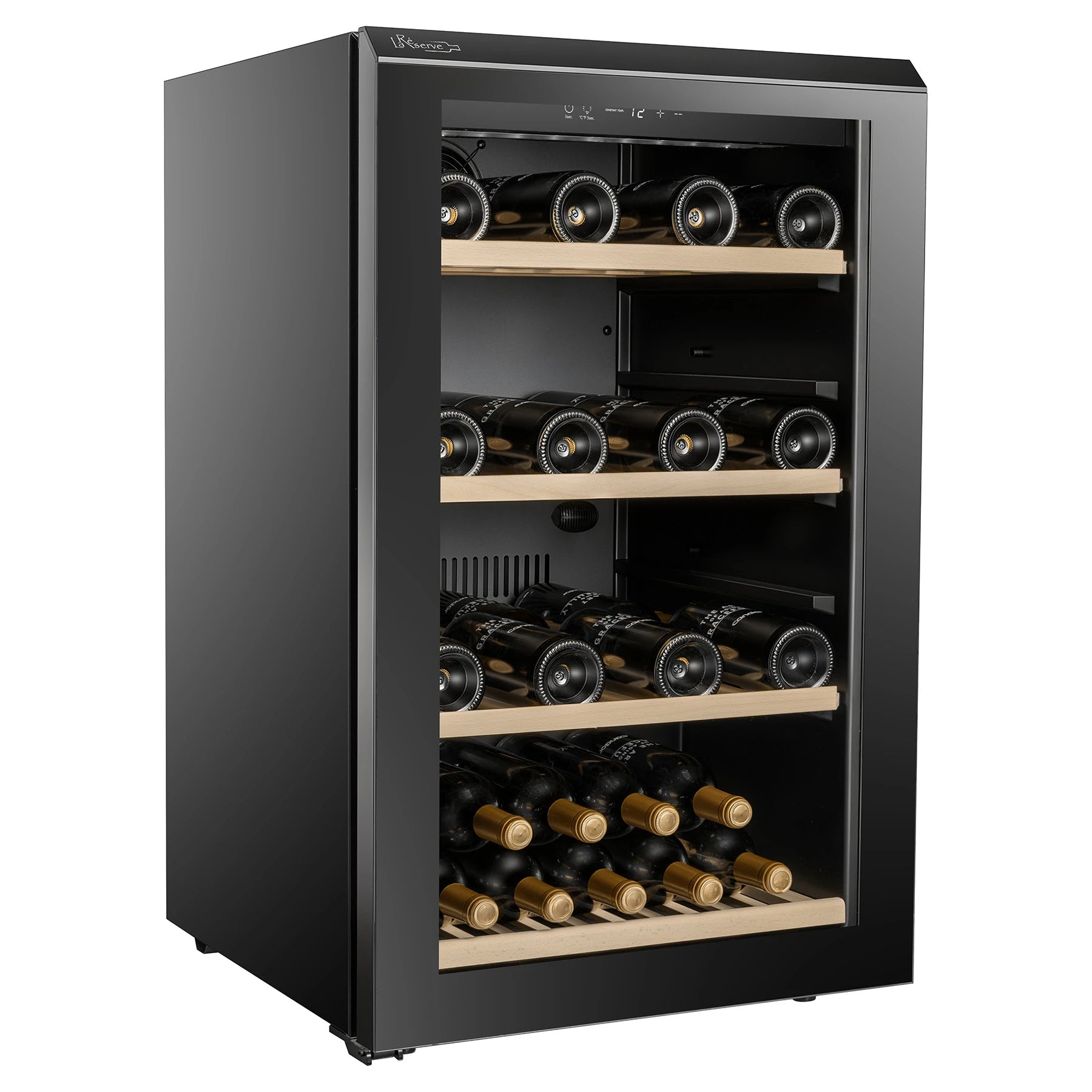 Vinoteca La Réserve RWC159FN1 de 59 botellas con iluminación LED blanca interior