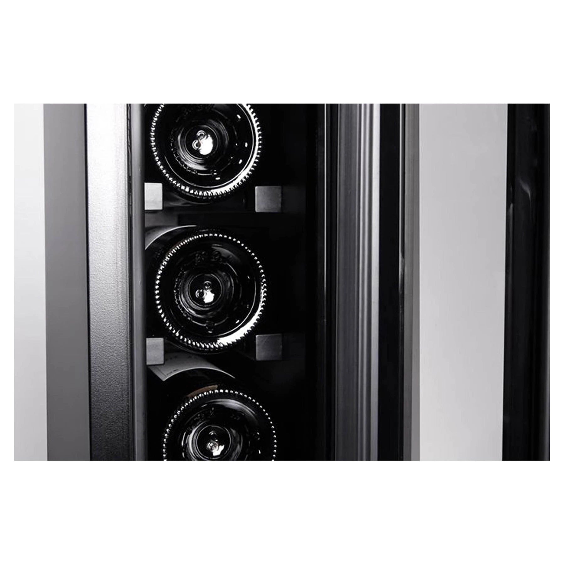 Wine Cooler 7 bottles mQuvée WineCave 720 15S Anthracite Black