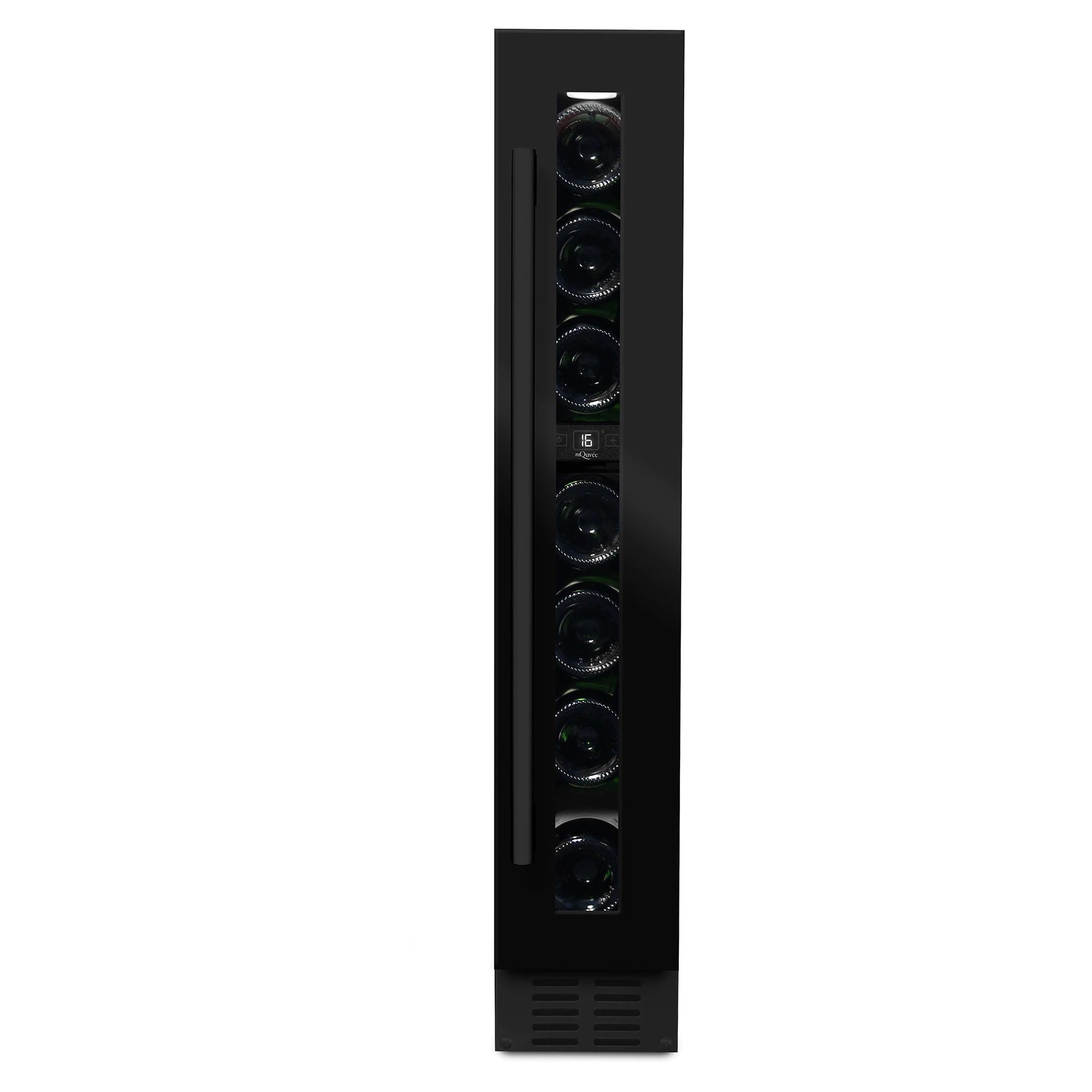Wine Cooler 7 bottles mQuvée WineCave 720 15S Anthracite Black