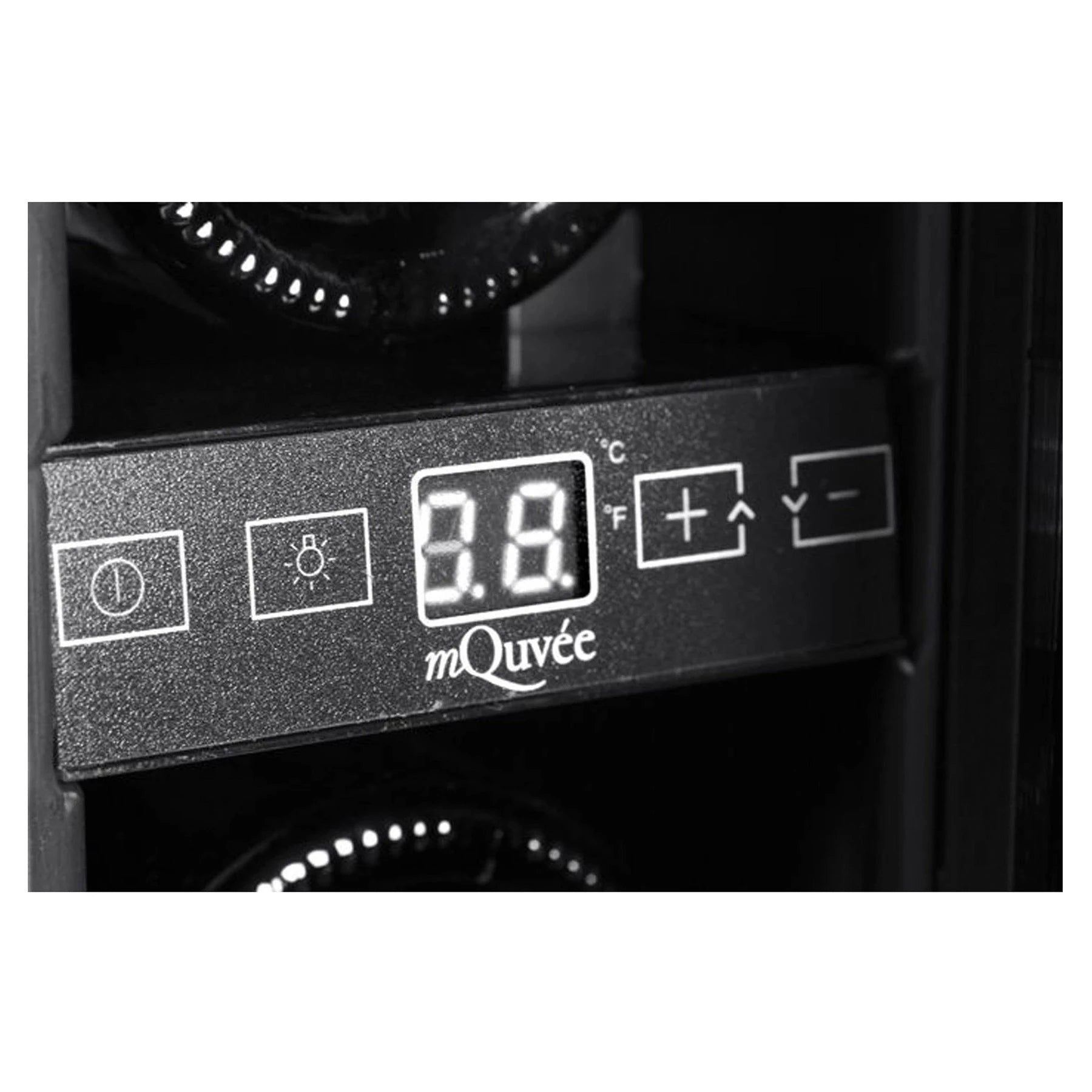 Wine Cooler 7 bottles mQuvée WineCave 720 15S Anthracite Black