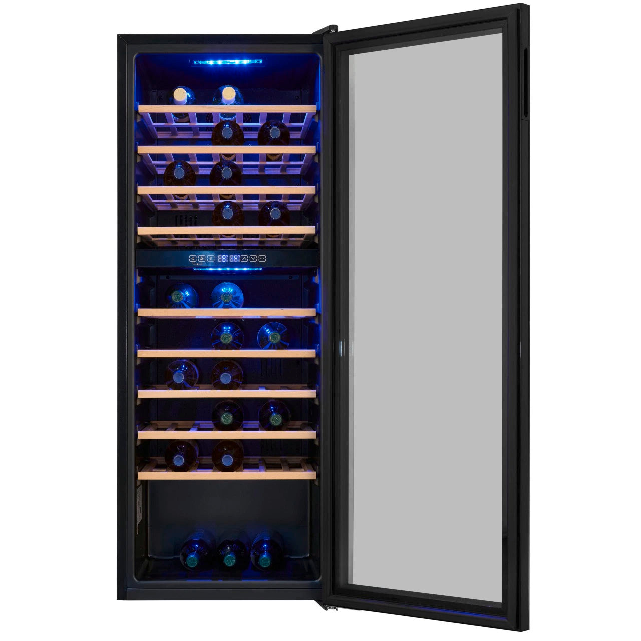 Vinoteca 79 botellas Exquisit WS2-78-GTE-160G