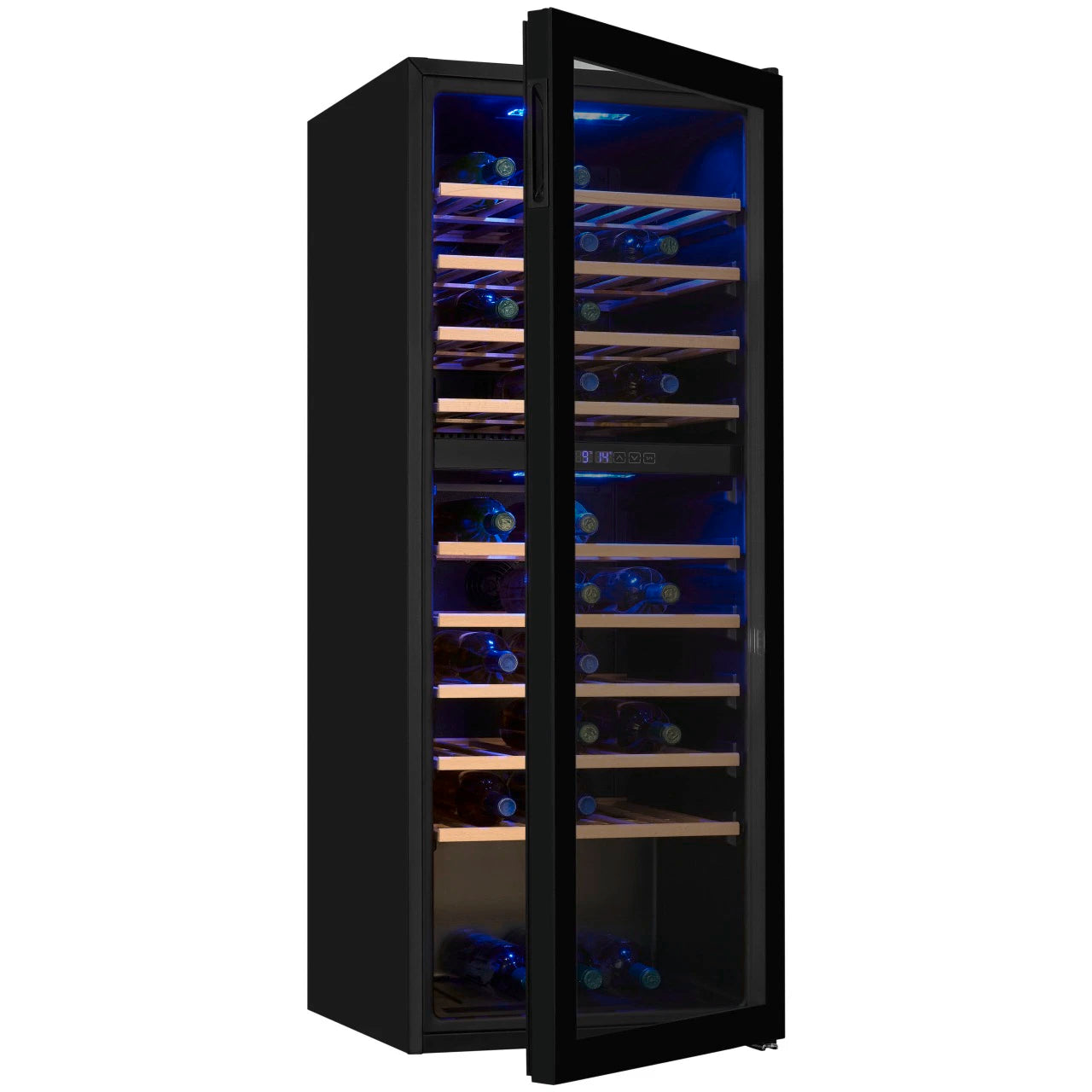 Vinoteca 79 botellas Exquisit WS2-78-GTE-160G
