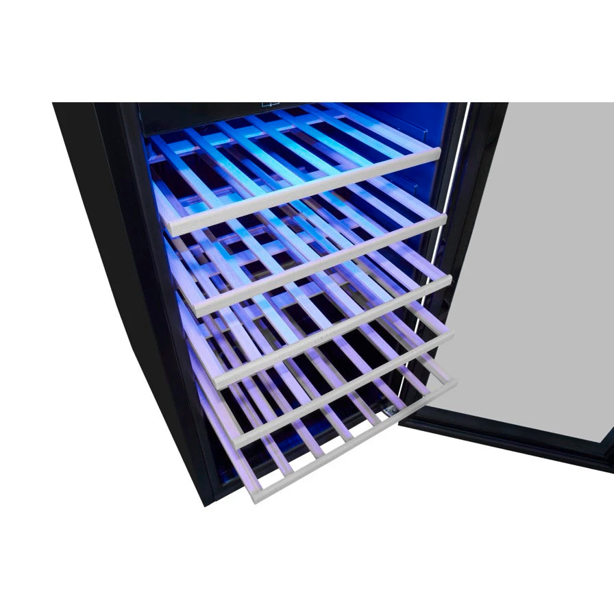 Vinoteca 79 botellas Exquisit WS2-78-GTE-160G