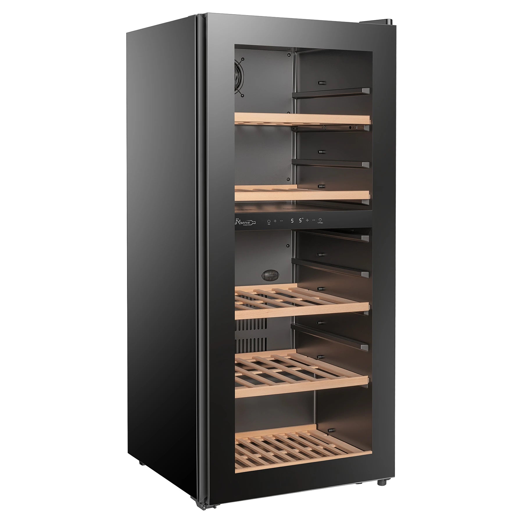 Vinoteca La Réserve RWC296FN1 con control táctil y pantalla LED para temperatura