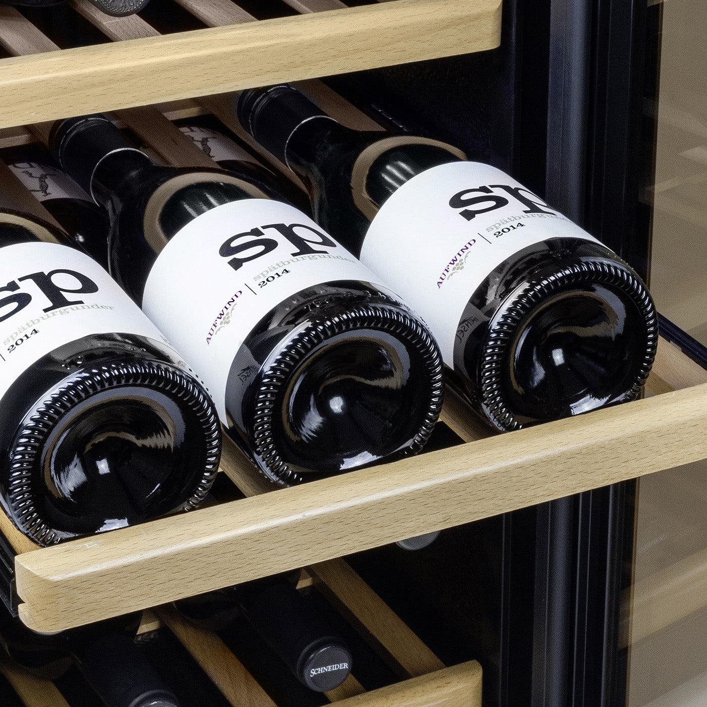 Vinoteca 38 botellas Caso WineComfort 380 Smart botellas de vino en bandejas