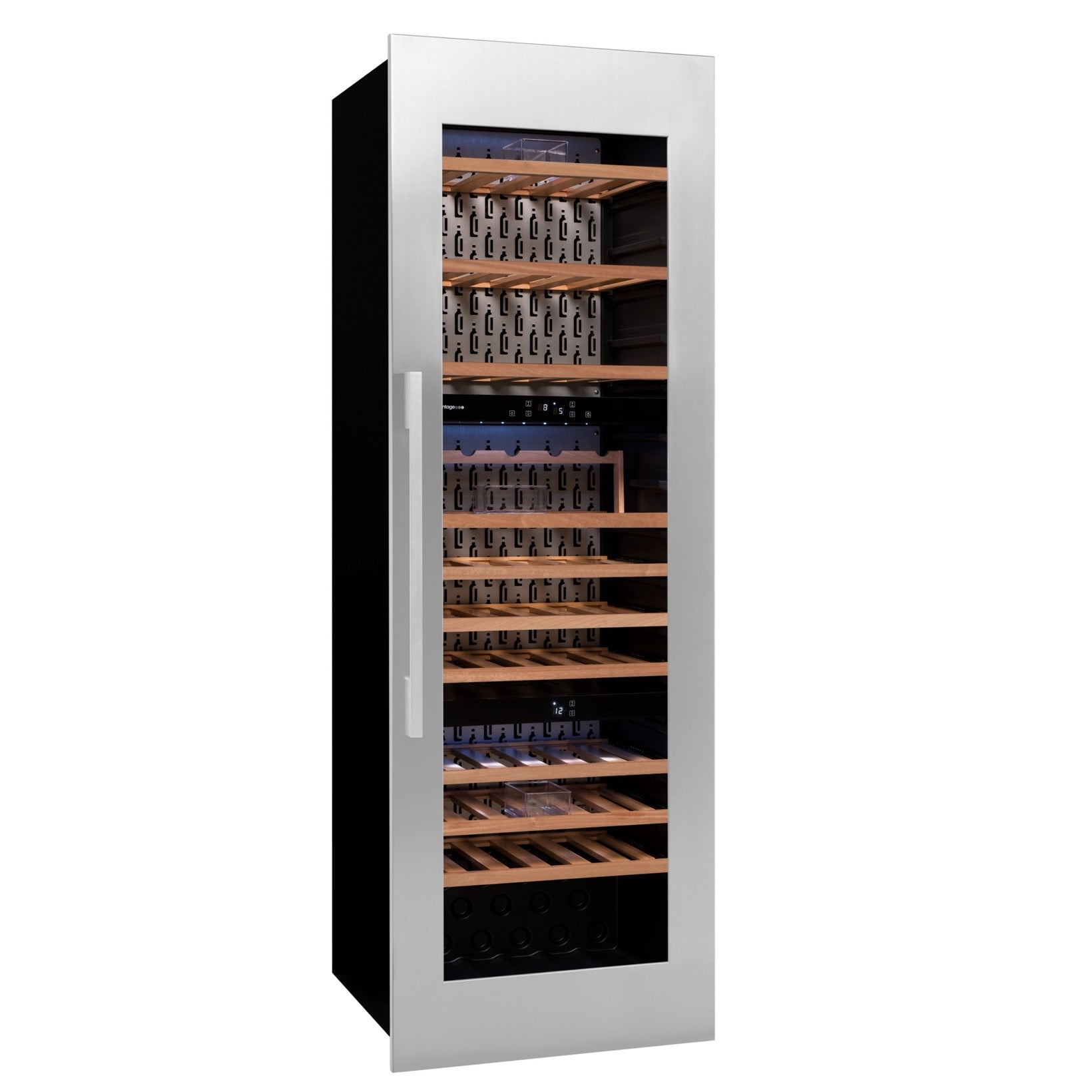 Imagen de la Vinoteca 97 botellas Avintage AVI97AX3ZI Triple zona.