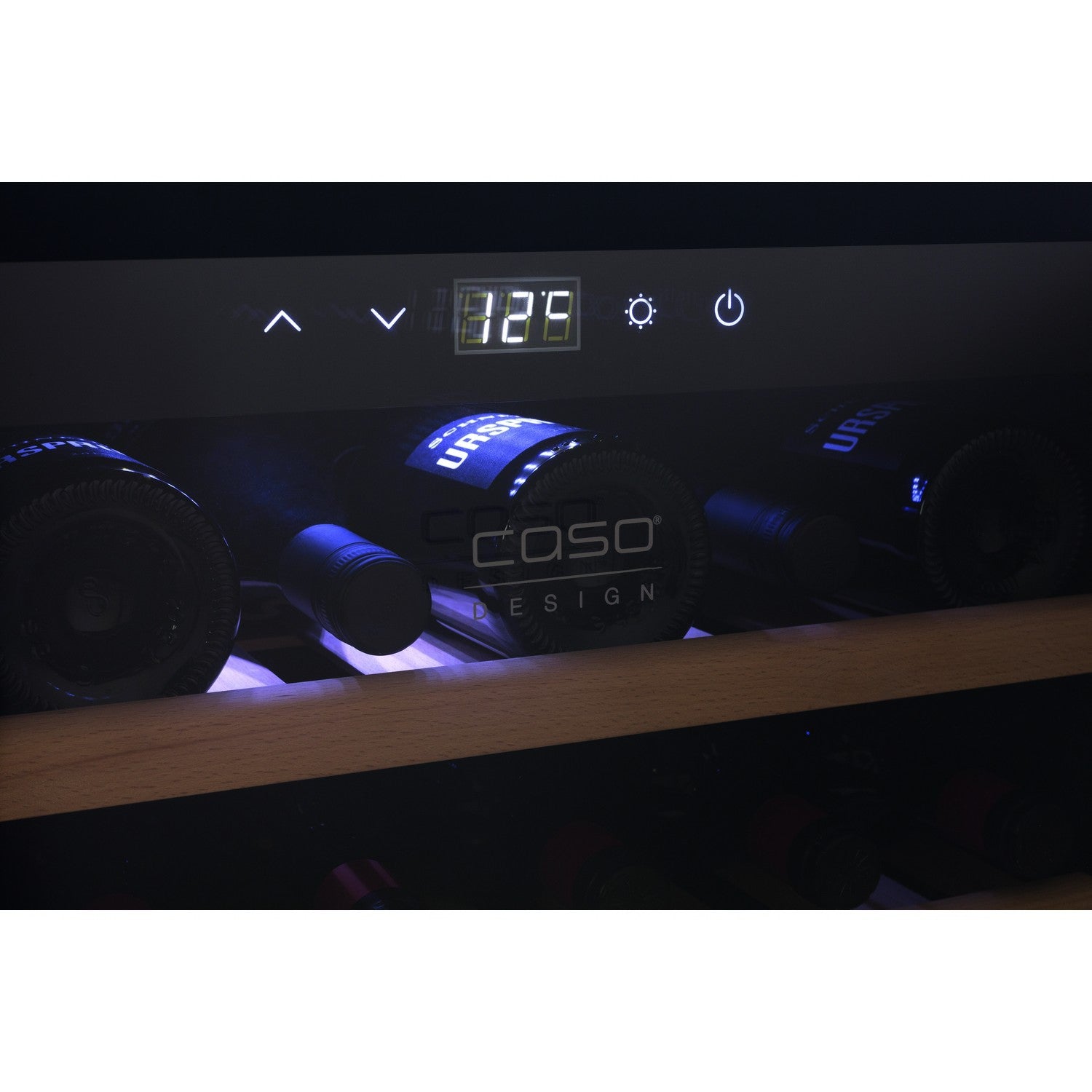 Vinoteca encastrable en columna 18 botellas Caso WineSafe 18 EB Black