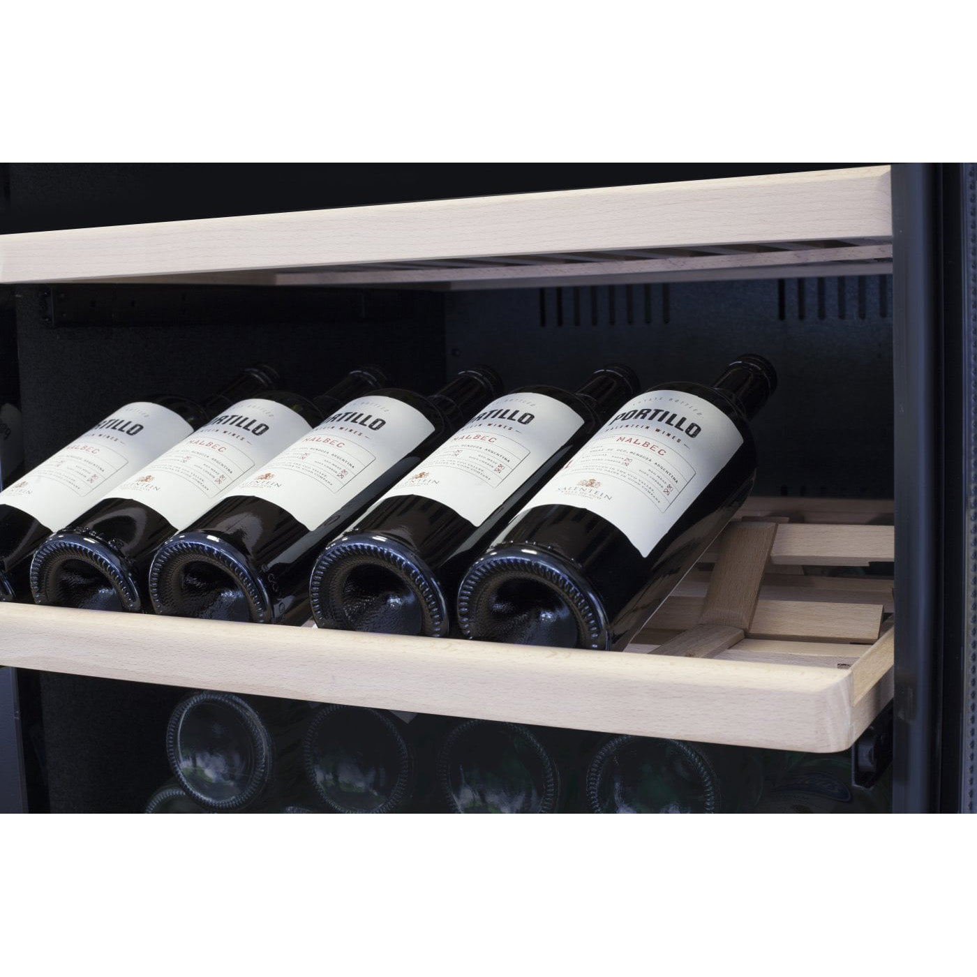 Wine Cooler 126 bottles Caso WineChef Pro 126 2D Dual-zone