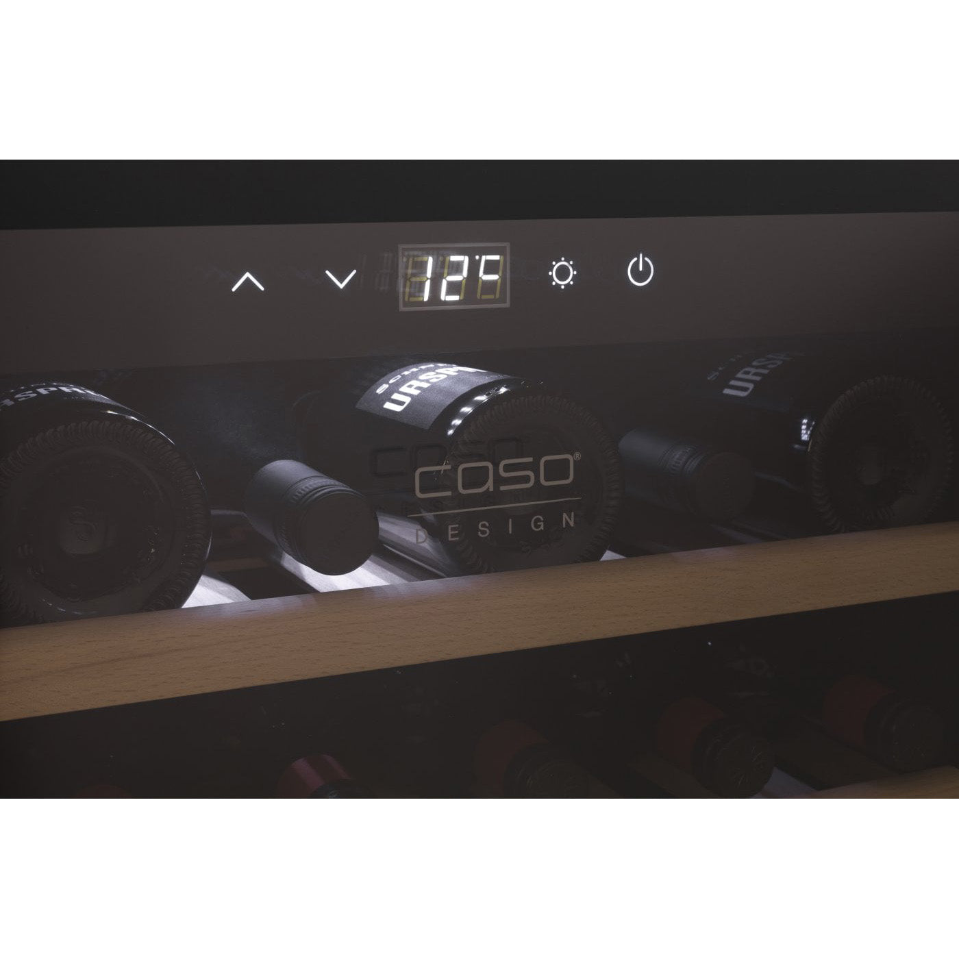 Vinoteca encastrable en columna 18 botellas Caso WineSafe 18 EB Black