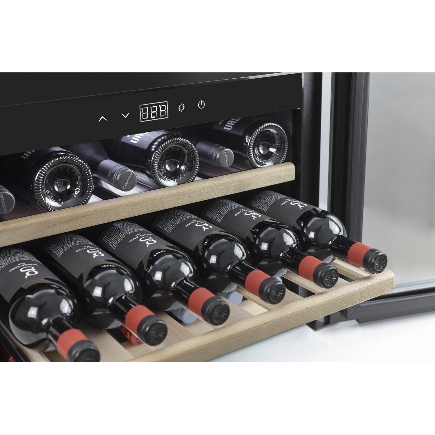 Vinoteca encastrable en columna 18 botellas Caso WineSafe 18 EB Inox