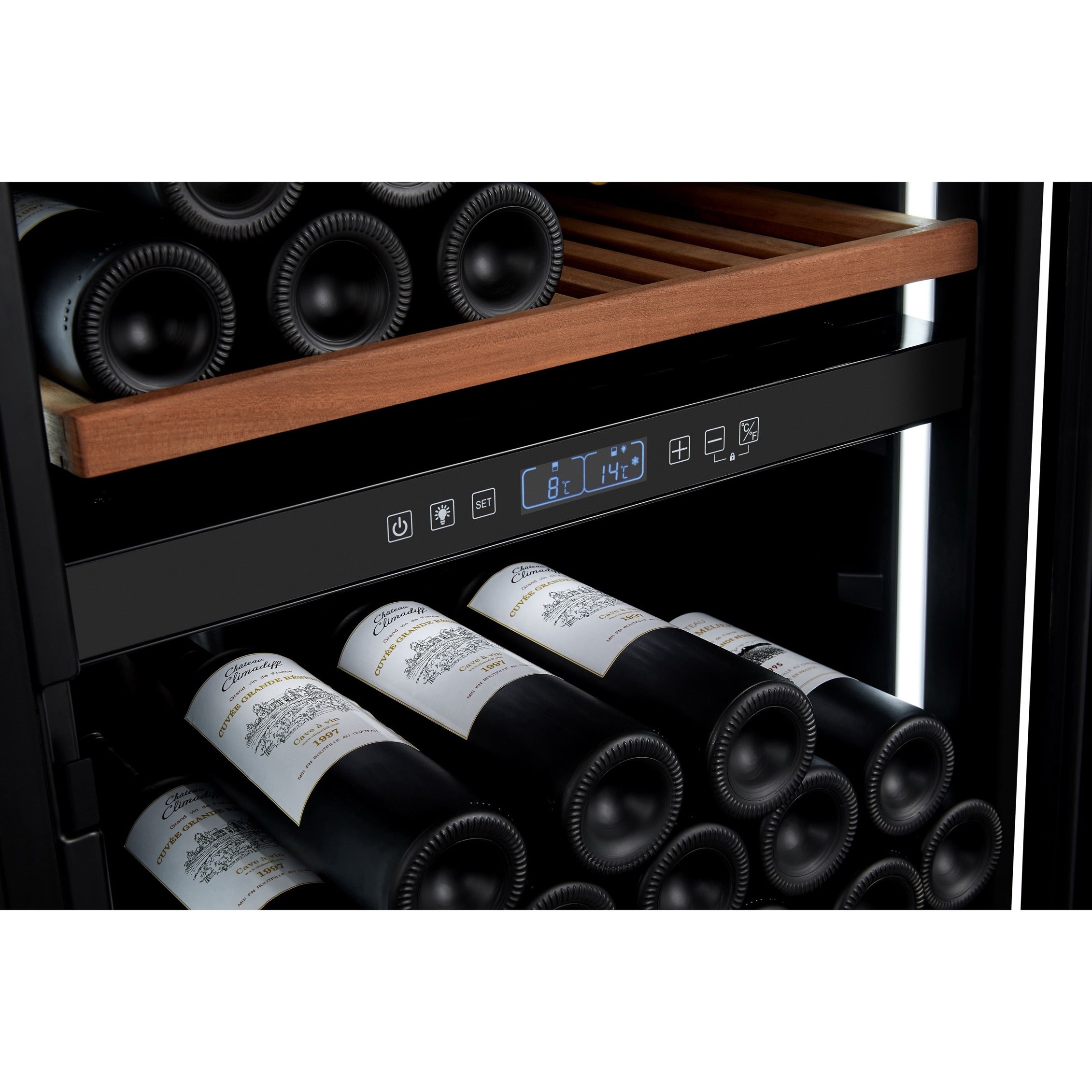 Wine Cooler 193 bottles Climadiff MILLESIME190DB Dual-zone